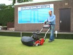 AA Crichton Cutting Grass